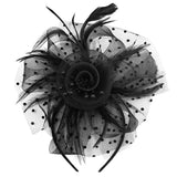 FASCINATORS PORTS:  PEARL STAMEN FLOWER FASCINATOR