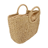 PORTS BAGS:  STRAW BASKET TOTE