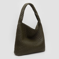 PORTS:  FAUX WOVEN BAG