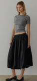 MOD REF:  MIDI BUBBLE SKIRT