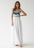 BYU:  CROCHET BODICE LONG SUNDRESS