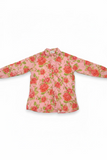 NU VINTAGE:  LGT COTTON FLORAL SHIRT