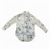 NU VINTAGE:  EMBROIDER WASHED FLORAL SHIRT