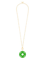 ZENZII:  NECK W/QUATREFOIL PENDANT