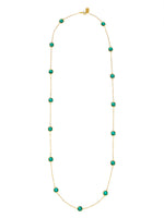 ZENZII:  LONG CRYSTAL NECK