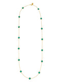 ZENZII:  LONG CRYSTAL NECK