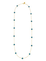 ZENZII:  LONG CRYSTAL NECK
