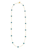 ZENZII:  LONG CRYSTAL NECK