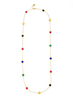 ZENZII:  LONG CRYSTAL NECK