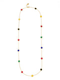 ZENZII:  LONG CRYSTAL NECK