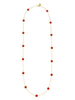 ZENZII:  LONG CRYSTAL NECK
