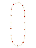 ZENZII:  LONG CRYSTAL NECK
