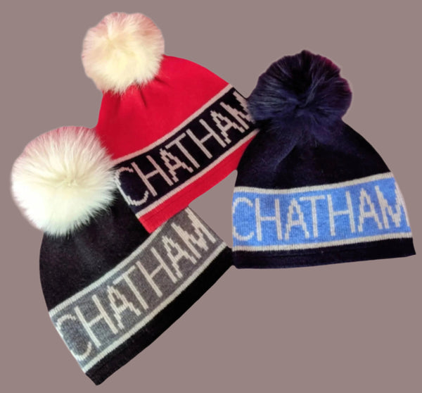 ALASHAN:  CHATHAM FOX POM HAT