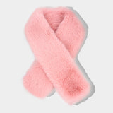 PORTS:  FAUX FUR FLUFFY SCARF