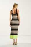LISA TODD:  SUMMER SWAY KNIT HALTER DRESS