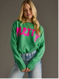 PANACHE:  MERRY CREW NECK SWEATER