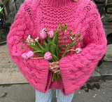 ROSA:  CHUNKY OVERSIZE FLARE SLV SWTR
