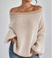 ROSA:  COLORBLOCK STRIPE SWEATER