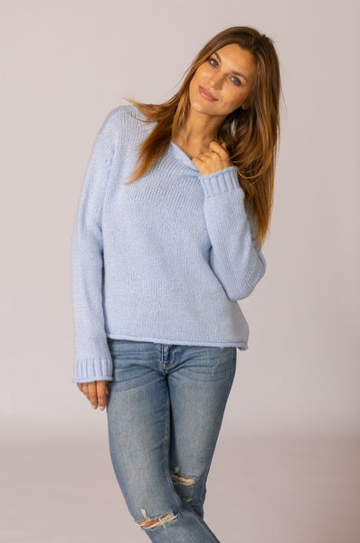 WOODEN SHIPS:  HATHAWAY CREW CHUNKY SWEATER