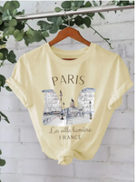 ROSA:  PARIS GRAPHIC TEE SHIRT