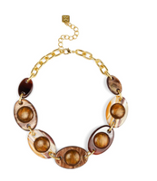 ZENZII:  MARBLE ORB SHORT NECK