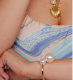ZENZII:  DBL PEARL CUFF BRACE