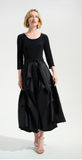 JOSEPH RIBKOFF:  3/4 SLV SCOOP NECK FULL SKIRT DRESS