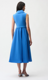 JOSEPH RIBKOFF:  FIT & FLARE DRESS/SHAWL COLLAR