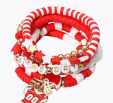 PORTS:  FOOTBALL BRACELET SET