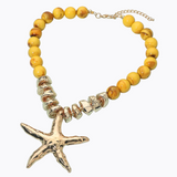 PORTS:  STARFISH PENDANT BEAD NECK
