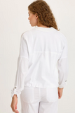 XCVI WEARABLES:  NIELS MIXED MEDIA JACKET