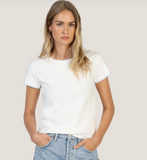 DYLAN:  BROOKS BLANKET STITCH TEE