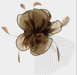 PORTS:   FLOWER FEATHER FASCINATOR/HDBD