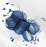 PORTS:  ELEGANT BOW FEATHER FASCINATOR/HDBD