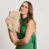 MODA LUXE:  BREEZE WOVEN CLUTCH/XBODY