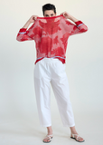 BYU:  ROSE & STRIPE LIGHTWEIGHT SWEATER
