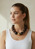 KATIE KOLLECTIVE:  NEUTRAL BAUBLE NECK