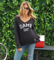 WOODEN SHIPS:  GAME DAY SWEATER