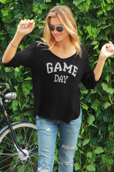 WOODEN SHIPS:  GAME DAY SWEATER