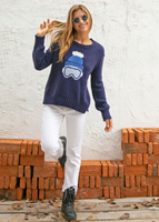 WOODEN SHIPS:  SKI BABE CREW CHUNKY SWTR