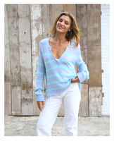 WOODEN SHIPS:  MARGOT STRIPE SWEATER