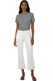 KUT:  KELSEY HI RISE ANKLE FLARE RAW HEM JEANS