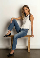 DYLAN:  CONTRAST RIB TANK
