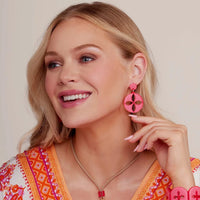 ZENZII:  QUATREFOIL RESIN EAR