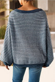 LITTLE DAISY:  STRIPED DROP SHOULDER SWTR