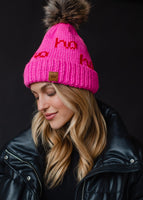 PANACHE:  HO HO HO POM HAT