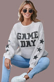 LITTLE DAISY:  GAME DAY GRAPHIC SWEATSHIRT