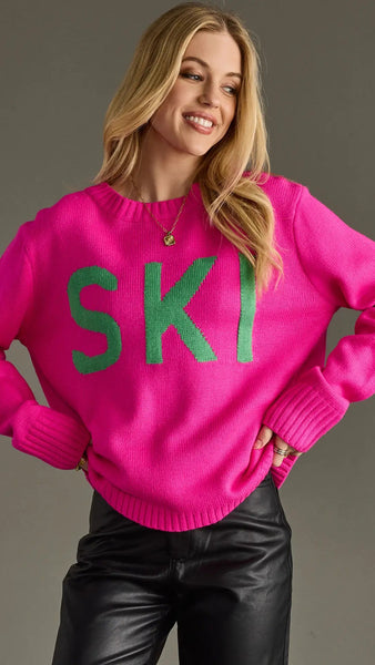 PANACHE:  SKI CREW NECK SWEATER