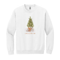 LOVE LOCAL:  COHASSET COTTAGE TREE SWEATSHIRT