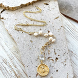 VB&CO:  LONG PEARL QUEEN BEE NECK